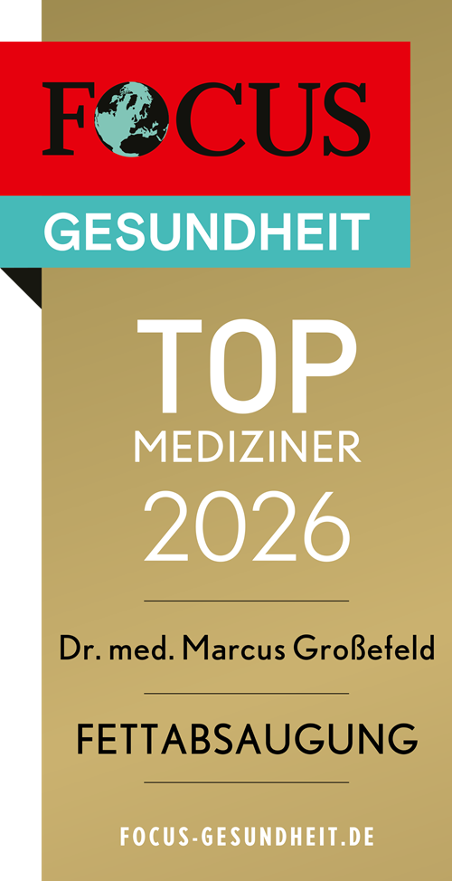Focus Siegel Top Mediziner 2023 - Fettabsaugung